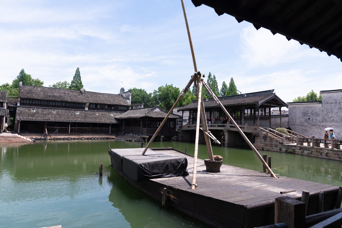 乌镇水道与古建筑